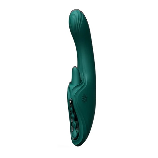 Zalo - Ares APP Heating Vibrator - Turquoise Green photo