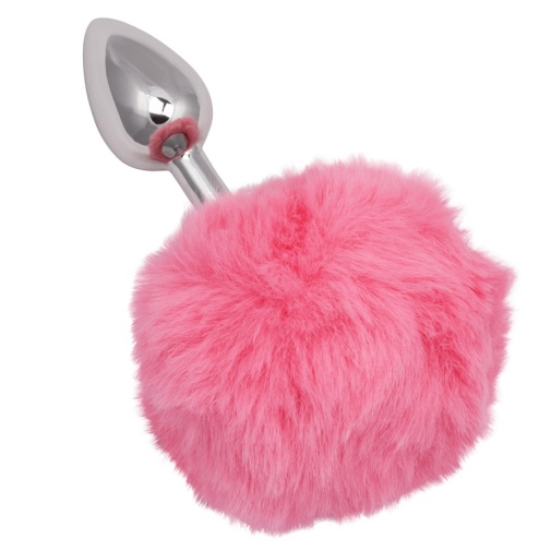 CEN - Running Wild Bunny Tail Plug - Pink photo