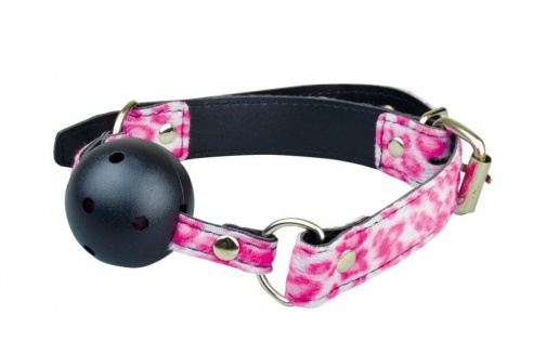 Prime - Ball Gags - Pink Leopard photo