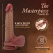 Renaissance - DaVinci Sliding Skin Dildo 20cm - Tan photo-7