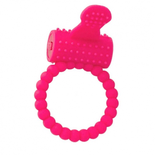 A-Toys - Cock Vibro Ring - Pink photo