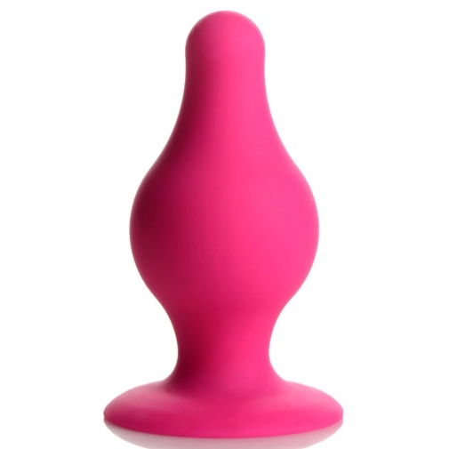 Squeeze-It - 锥形后庭塞 细码 - 粉色 照片