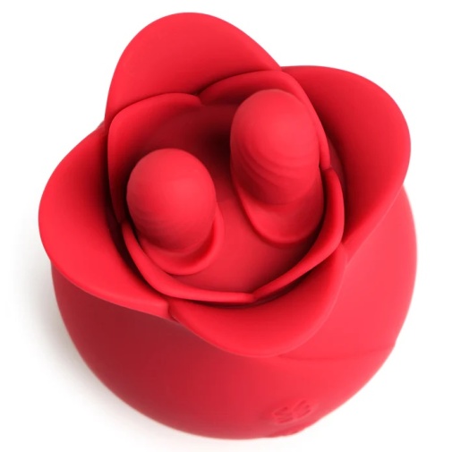 Bloomgasm - Rose Fondle 陰蒂刺激器 - 紅色 照片