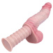 FAAK - Hand Shank Realistic Dildo 14cm - Flesh 照片-4