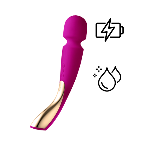 Lelo - Smart Wand 2 Large - Deep Rose photo