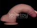 Lovetoy - 8.5" 带包皮仿真阳具 Pro II - 肉色  照片-4