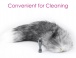 MT - Detachable Fox Tail Plug - Grey photo-3