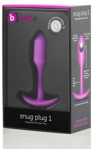 B-Vibe - Snug Plug 1 - Fuchsia photo