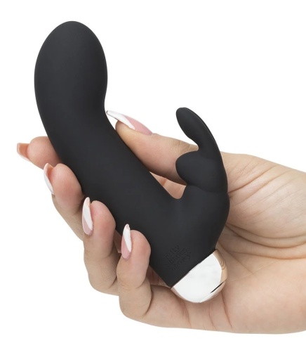 Fifty Shades of Grey - Greedy Girl Mini Rabbit Vibrator - Black photo