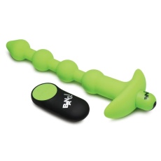 Bang! - Glow Vibro Anal Beads - Green 照片