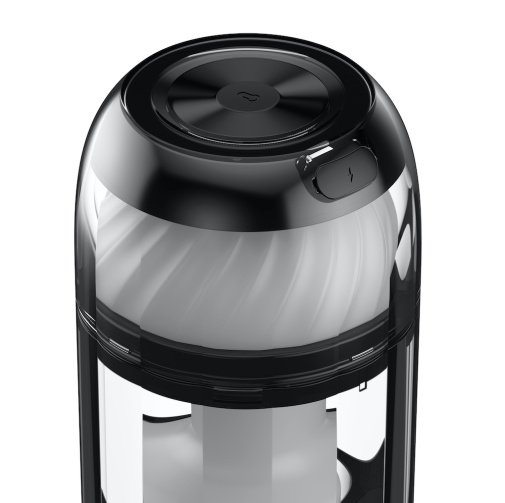 KAOTIK - The Cocoon 可加热抽插震动智能飞机杯 - 黑色 照片