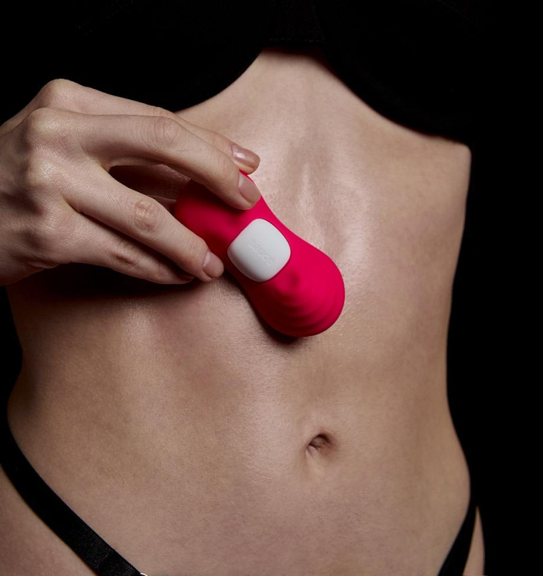 Sauce - Bow Bow Sensing Panty Vibrator - Pink photo