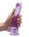 RealRock - 8" Realistic Dildo w Balls - Purple 照片-2