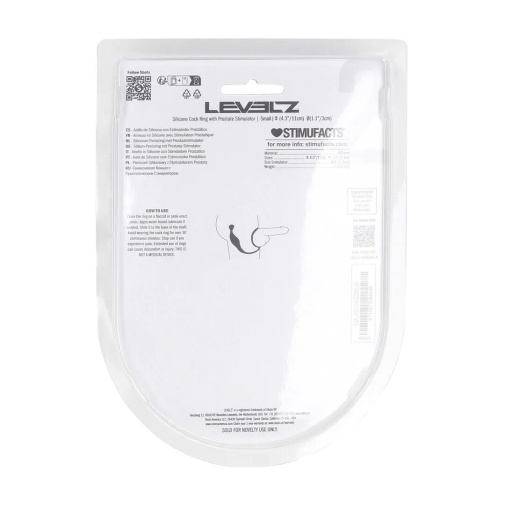 Levelz - 前列腺刺激阴茎环 S码 - 黑色 照片