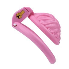 FAAK - Resin Pussy Chastity Cage - Pink 照片