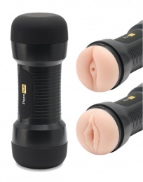 Pornhub - 阴道连后庭双穴飞机杯 - 黑色 照片