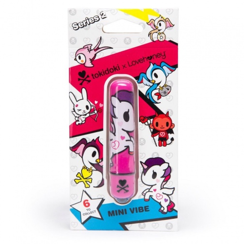 Tokidoki - Mini Bullet Vibrator Unicorn - Pink photo