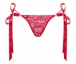 Obsessive - Lovlea Thong w Bows - Red - L/XL photo-7