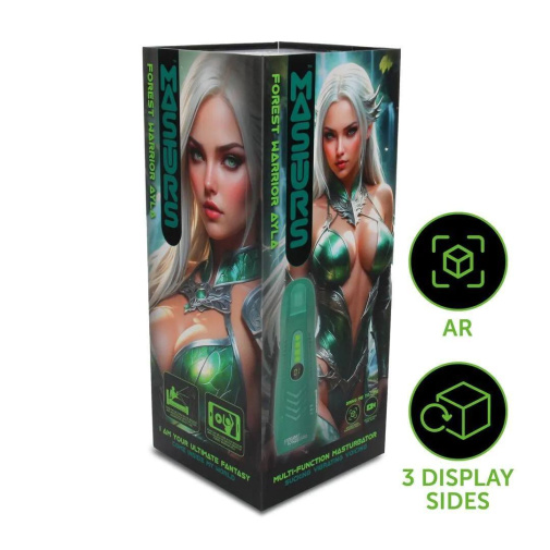 Masturs - Ayla Forest Warrior Vibro Masturbator 照片