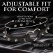 Master Series - Spiked Heart Choker - Black 照片-6