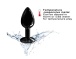 Dorcel - Metal Diamond Anal Plug S - Black photo-4