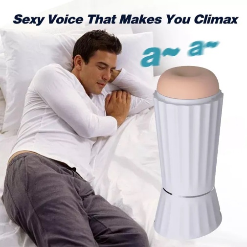 Secwell - Vibro Masturbator w Voice - White photo