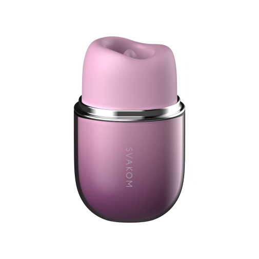 SVAKOM - Klitty Interactive Licking Stimulator - Dusty Lavender photo