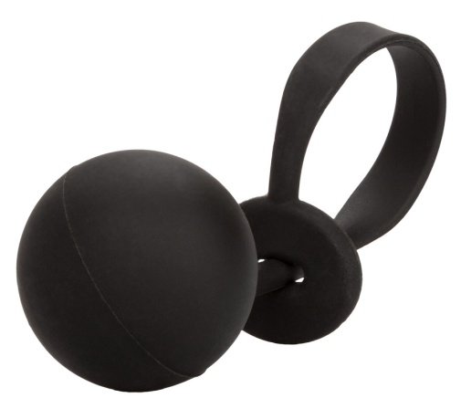 CEN - Weighted Lasso Cock Ring - Black photo