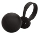 CEN - Weighted Lasso Cock Ring - Black photo-3