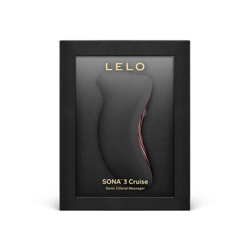 Lelo - Sona Cruise 3 声波脉动阴蒂按摩器第三代 - 黑色 照片