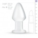 Gildo - Glass Buttplug No.25 - Clear photo-3