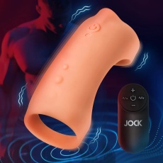 Jock - Vibro Penis Sleeve - Medium 照片