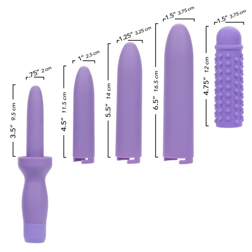 CEN - Dr. Laura Berman Vibro Dilator Set - Purple photo