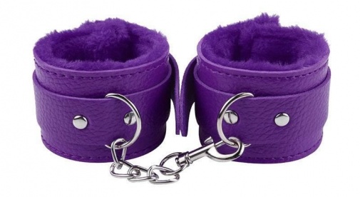 MT - Lichee Pattern Bondage Set w Fluff - Purple photo