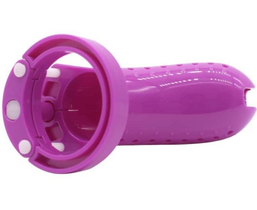FAAK - Plastic Chastity Cage 23 - Purple 照片