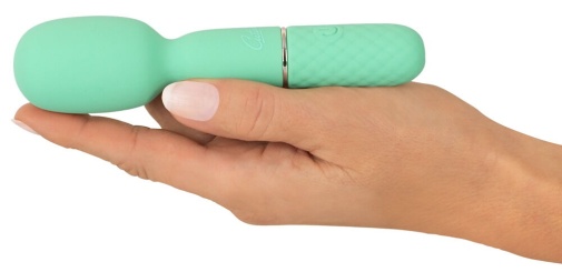 Cuties - Mini Wand Vibrator - Blue photo