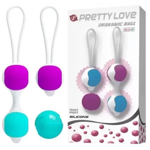 Baile - Vaginal balls - Purple/Blue 照片