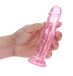 RealRock - 6" Straight Realistic Dildo - Pink 照片-5