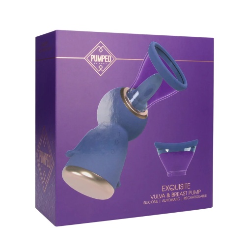 Pumped - Exquisite Vulva & Breast Pump - Purple 照片