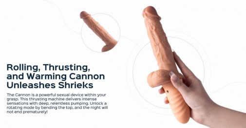 Honey Play Box - Cannon 10" Hand Sex Machine - Flesh photo