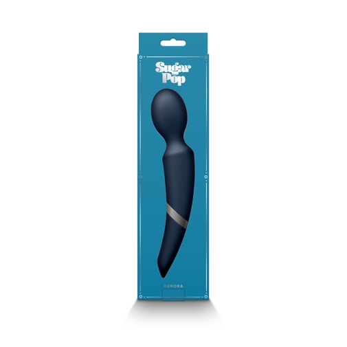 NS Novelties - Sugar Pop Aurora Air Pulse Massager - Blue photo