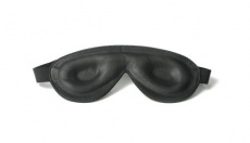 Strict Leather - 有垫眼罩 - 黑色 照片