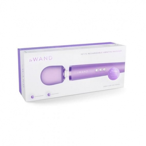 Le Wand - Petite Rechargeable Vibrating Massager - Violet photo