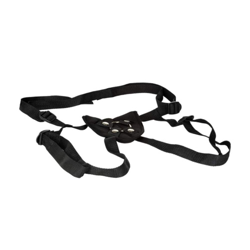 CEN - Lover's Super Strap Harness - Black 照片