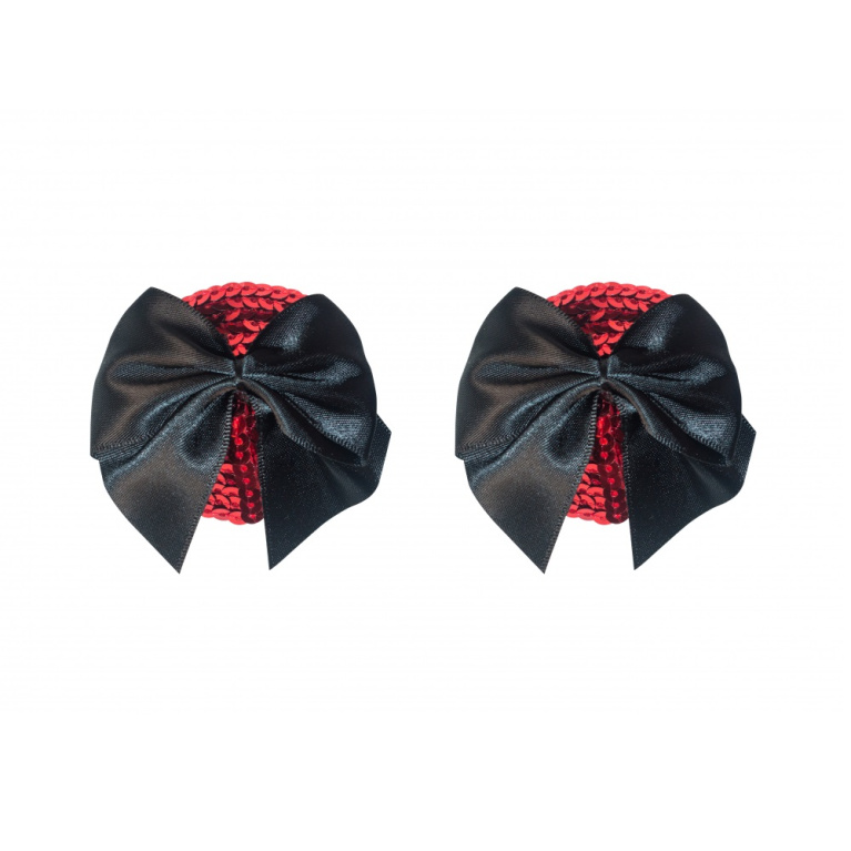 Lola Games - Pasties Burlesque Blaze - Black/Red photo