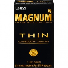 Trojan - Magnum 62/55mm 超薄大碼乳膠安全套 12片裝 照片