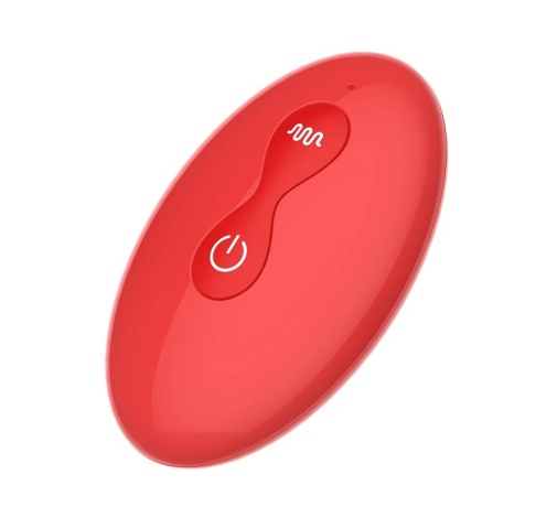 Secwell - Rose Thrusting Vibrator - Red photo