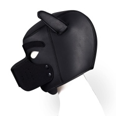MT - Face Dog Mask - Black photo