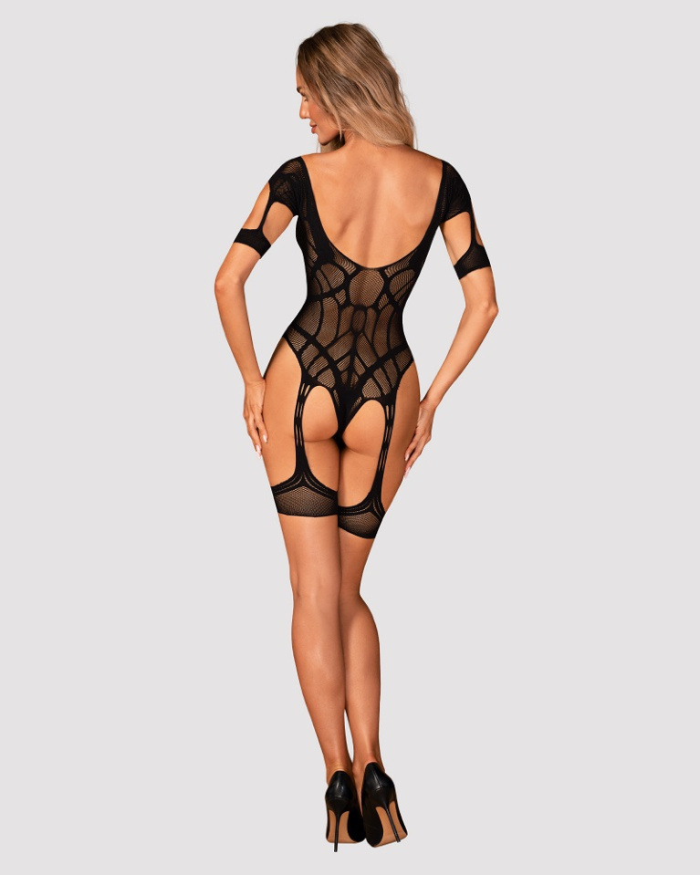 Obsessive - Bodystocking G334 - Black - S/M/L photo