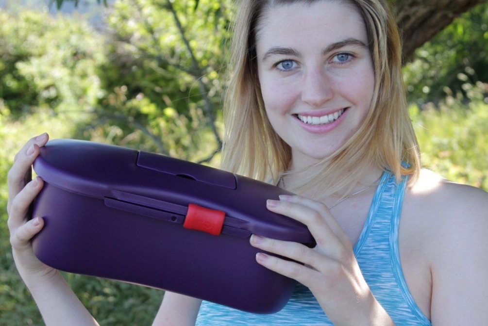 Meet patent pending JOYBOXX with PLAYTRAY; the world's first... Joyboxx - Hygienic Storage System - Purple photo-4